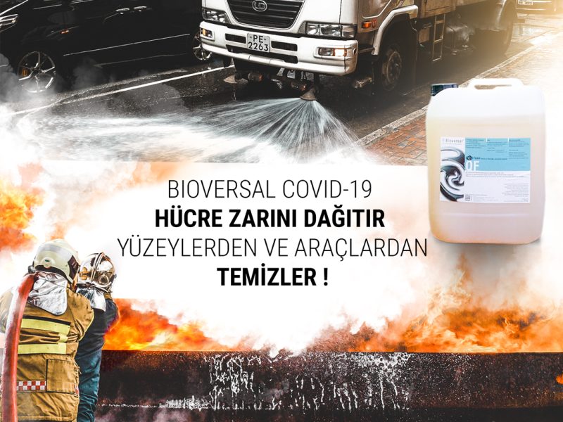 BİYOLOJİK KÖPÜK BIOVERSAL İLE YÜZEYLERİN COVID -19 DEKONTAMİNASYONU