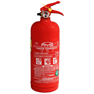 1 ve 2 Kg’lık Kuru Kimyevi Tozlu Yangın Söndürme Cihazı