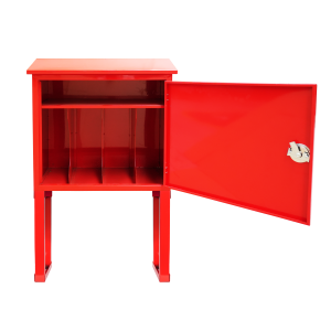 4 Bölmeli 1 Raflı Hidrant Dolabı