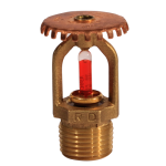 Dikey Tip Pirinç Sprinkler / Upright