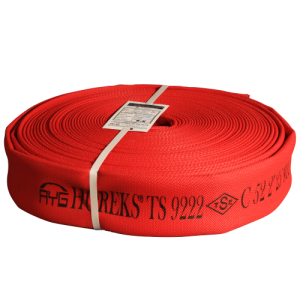 İçi PVC Dışı Kırmızı Poliüretan Kaplı Yangın Hortumu