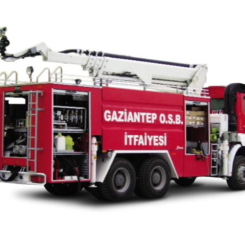 32 MT Su Köpük Kulesi İtfaiye Aracı