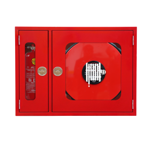 Standart Serisi Kuru Tip Yangın Dolapları (Ysc Bölmesi Yanda- Cam Kapaklı )