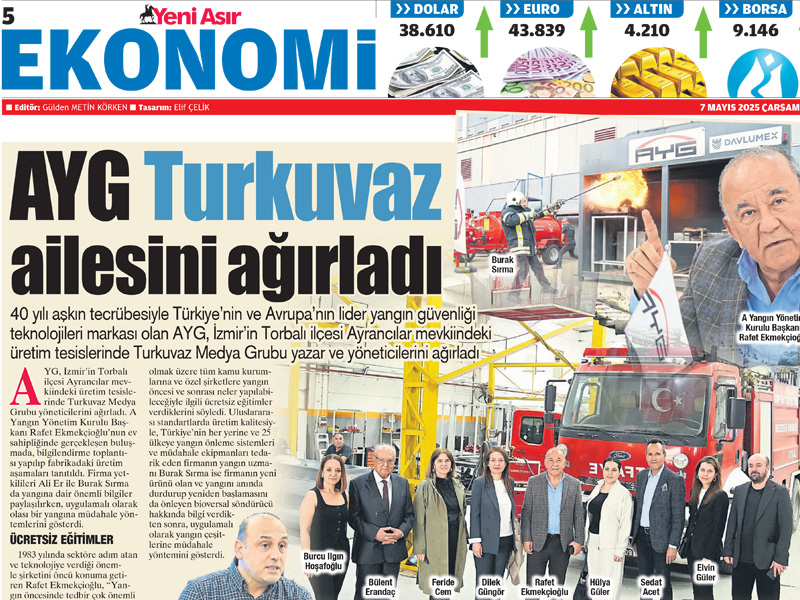 AYG Turkuvaz ailesini ağırladı